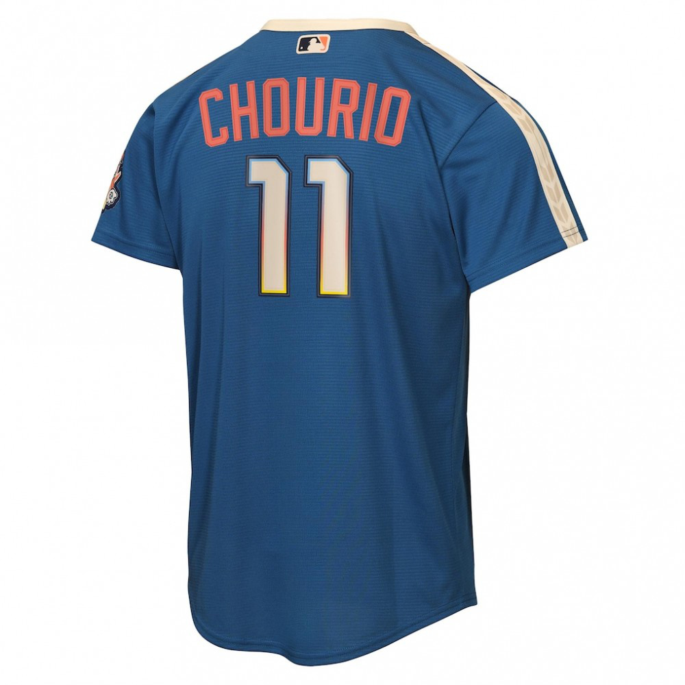 Jackson Chourio Milwaukee Brewers Youth 2026 City Connect Stadium Jersey - Mineral Blue-Pro Kit Vault | Brand New 26/27 Sports Jerseys