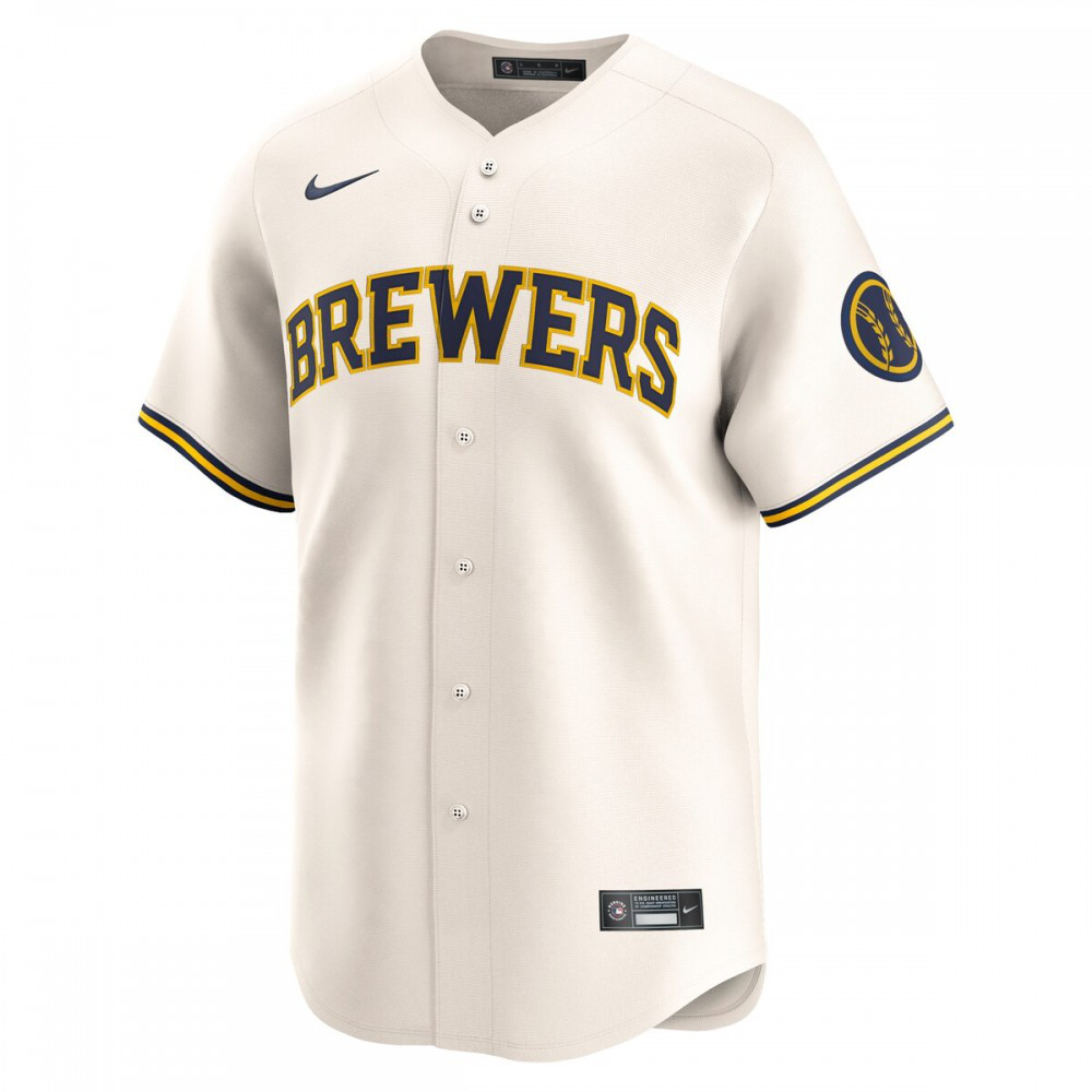 Milwaukee Brewers Home Limited Jersey - Cream-Pro Kit Vault | Brand New 26/27 Sports Jerseys