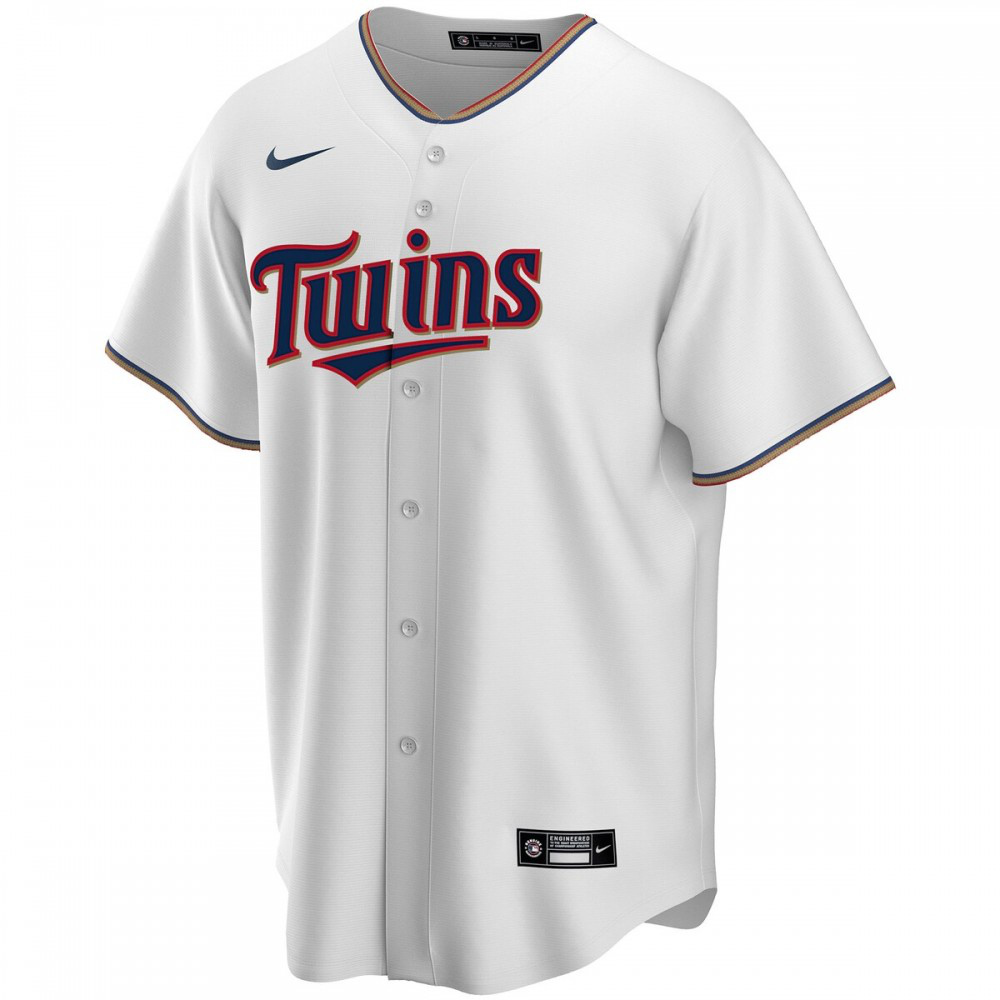 Minnesota Twins Home Replica Custom Jersey - White-Pro Kit Vault | Brand New 26/27 Sports Jerseys