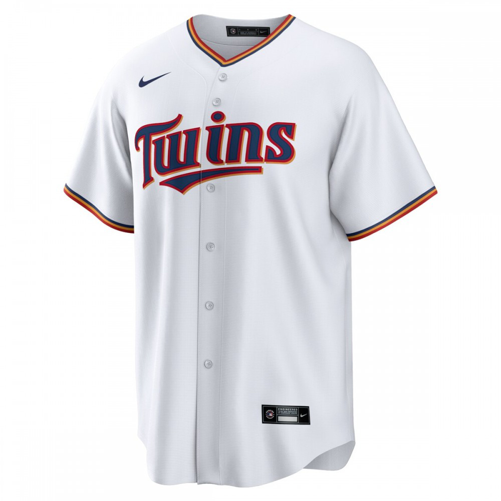 Carlos Correa Minnesota Twins Replica Player Jersey - White-Pro Kit Vault | Brand New 26/27 Sports Jerseys