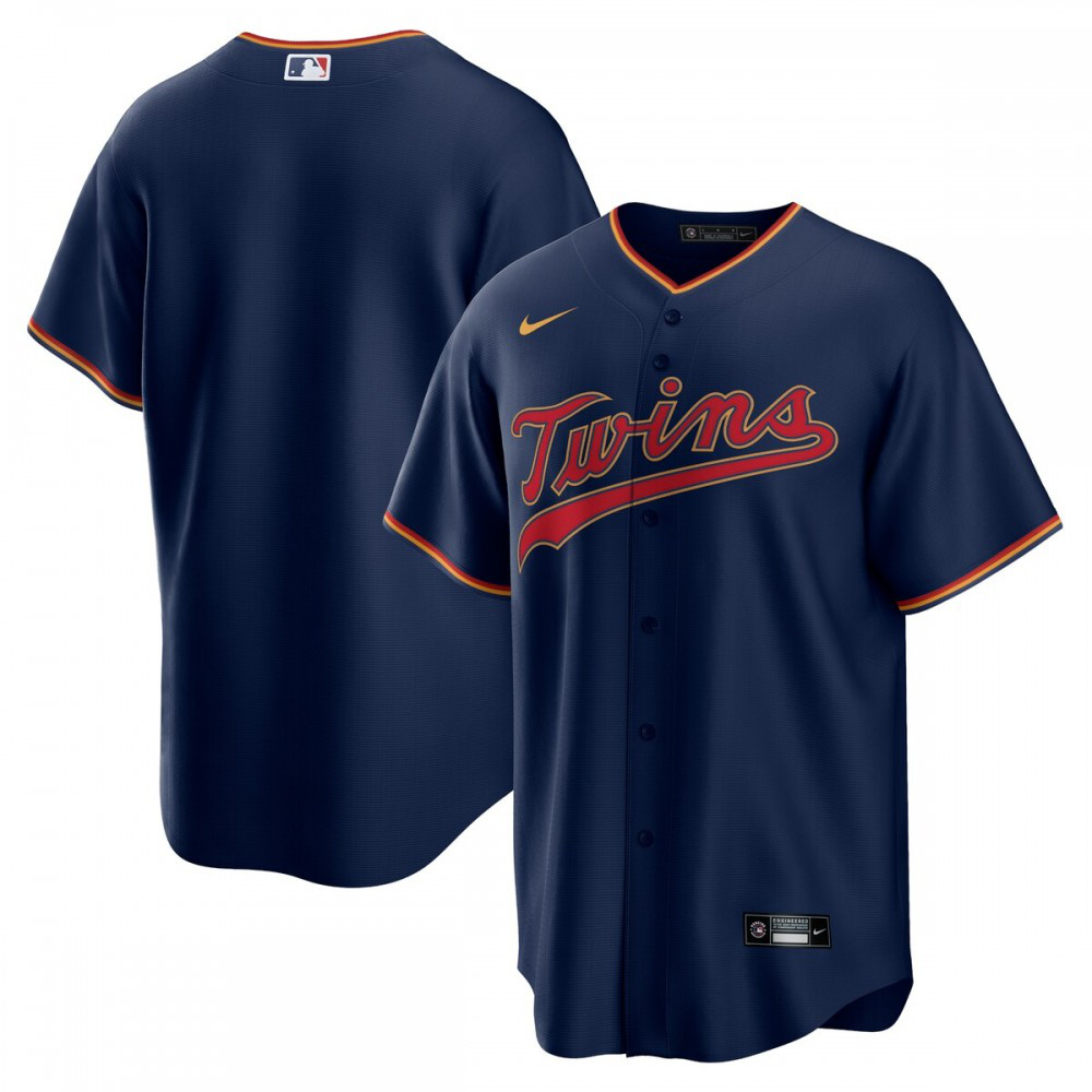 Minnesota Twins Alternate Replica Team Jersey - Navy-Pro Kit Vault | Brand New 26/27 Sports Jerseys
