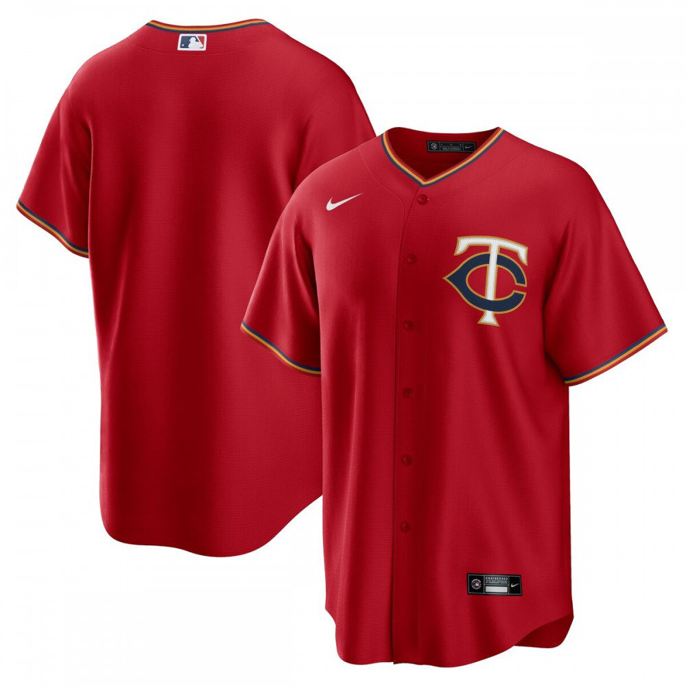 Minnesota Twins Alternate Replica Team Jersey - Red-Pro Kit Vault | Brand New 26/27 Sports Jerseys