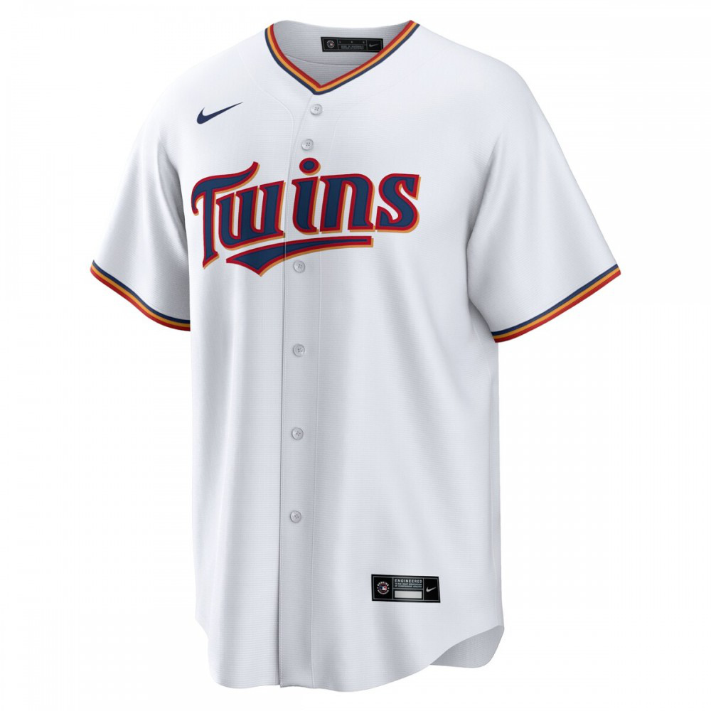 Minnesota Twins Home Blank Replica Jersey - White-Pro Kit Vault | Brand New 26/27 Sports Jerseys