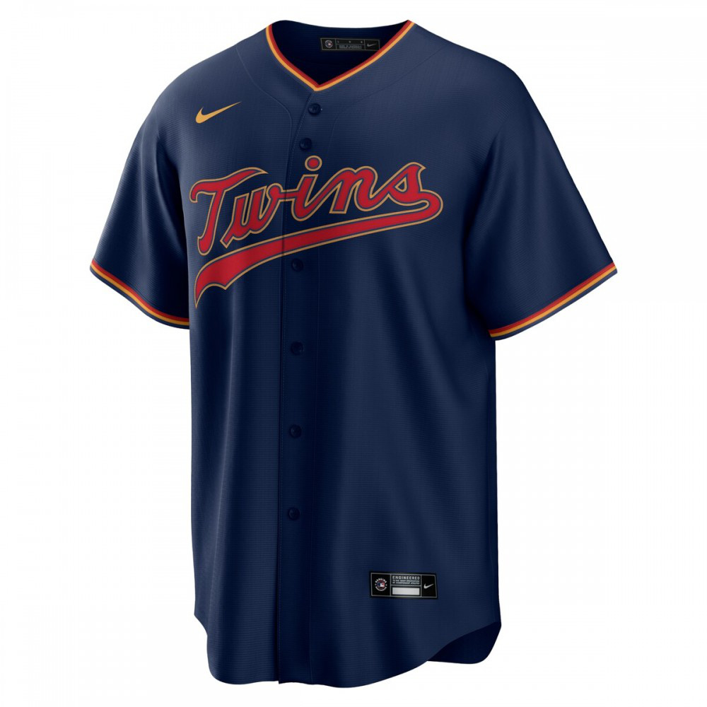 Jorge Polanco Minnesota Twins Alternate Replica Player Name Jersey - Navy-Pro Kit Vault | Brand New 26/27 Sports Jerseys