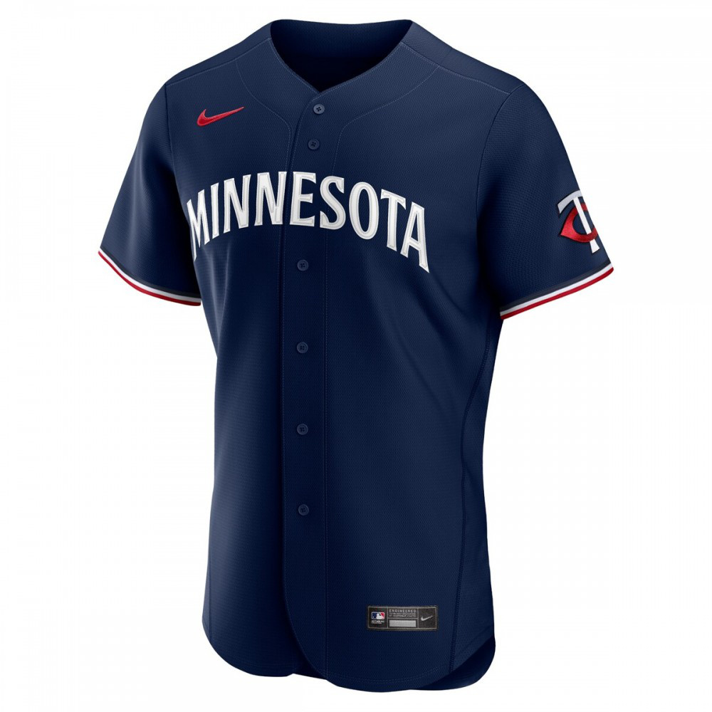 Minnesota Twins Road Alternate 2023 Authentic Team Jersey - Navy-Pro Kit Vault | Brand New 26/27 Sports Jerseys