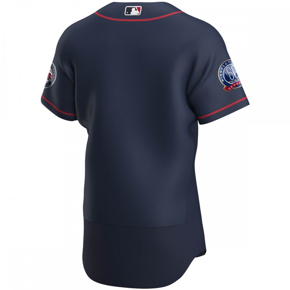 Minnesota Twins 60th Season Alternate Authentic Team Jersey - Navy-Pro Kit Vault | Brand New 26/27 Sports Jerseys