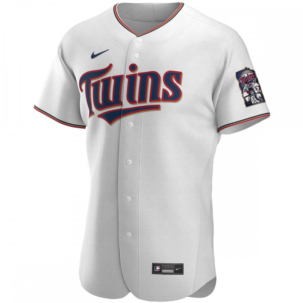 Miguel Sano Minnesota Twins Home Authentic Player Jersey - White-Pro Kit Vault | Brand New 26/27 Sports Jerseys