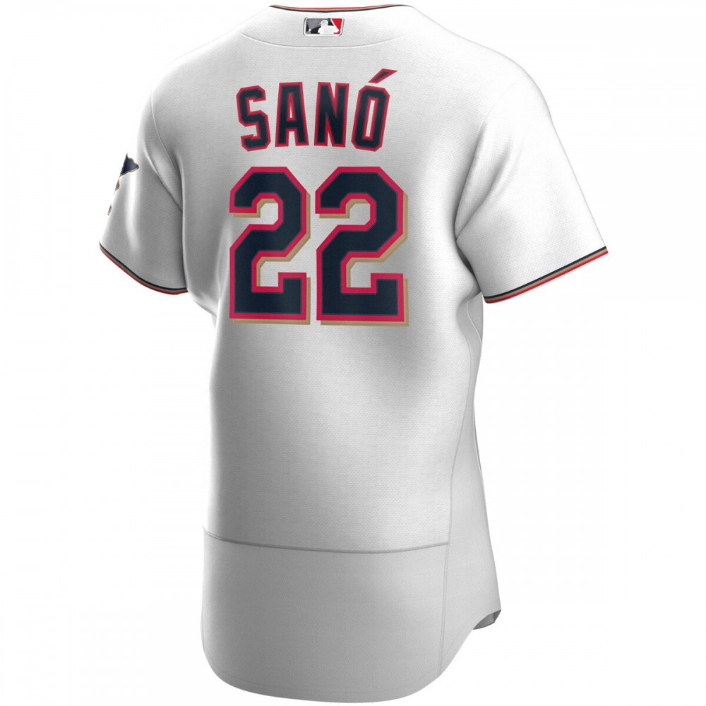 Miguel Sano Minnesota Twins Home Authentic Player Jersey - White-Pro Kit Vault | Brand New 26/27 Sports Jerseys