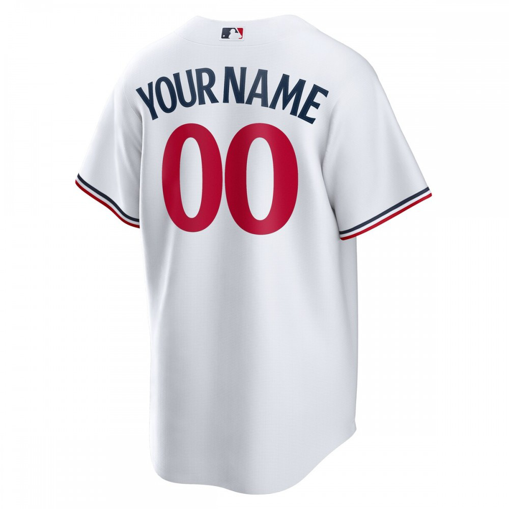 Minnesota Twins Youth Home Replica Custom Jersey - White-Pro Kit Vault | Brand New 26/27 Sports Jerseys