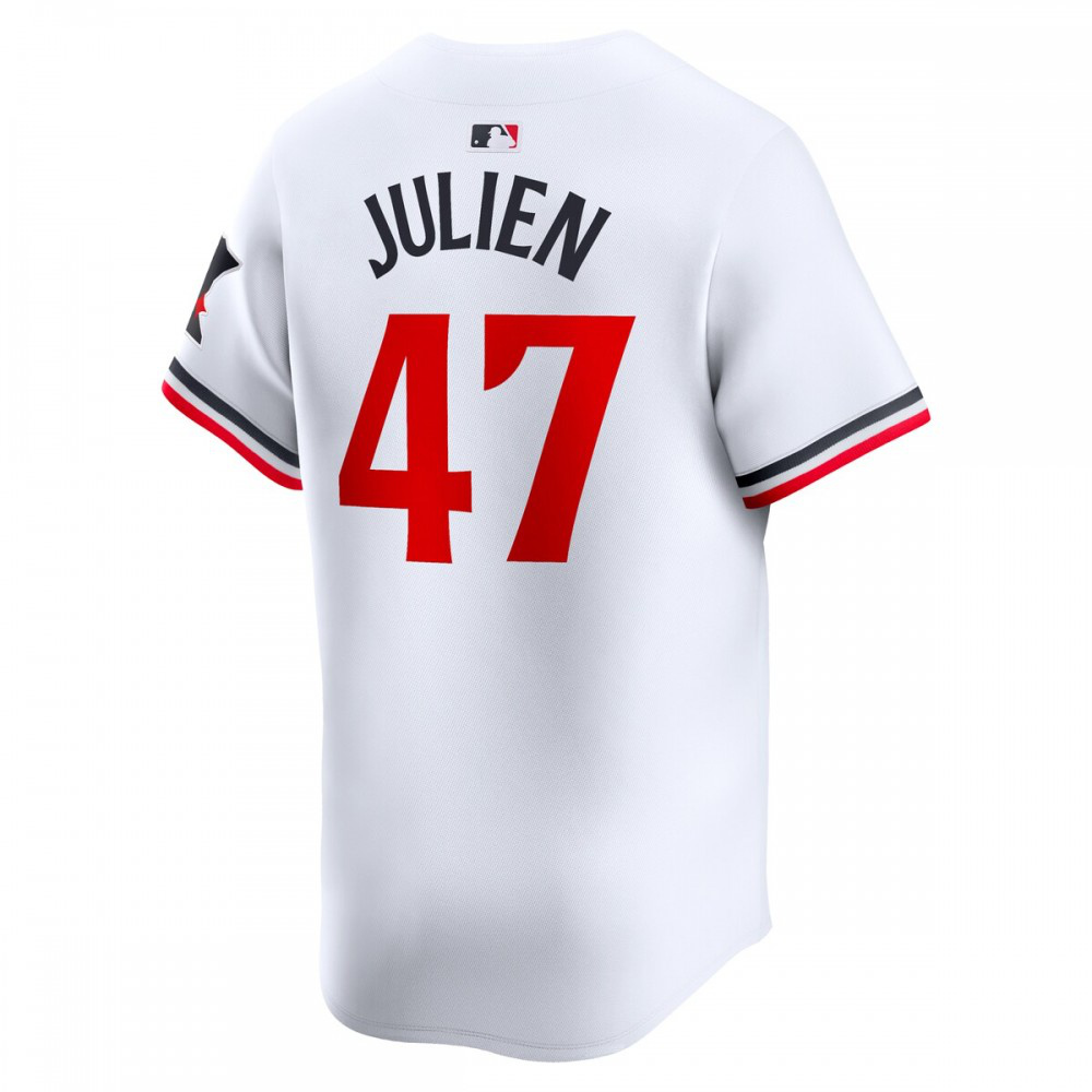 Edouard Julien Minnesota Twins Home Limited Player Jersey - White-Pro Kit Vault | Brand New 26/27 Sports Jerseys