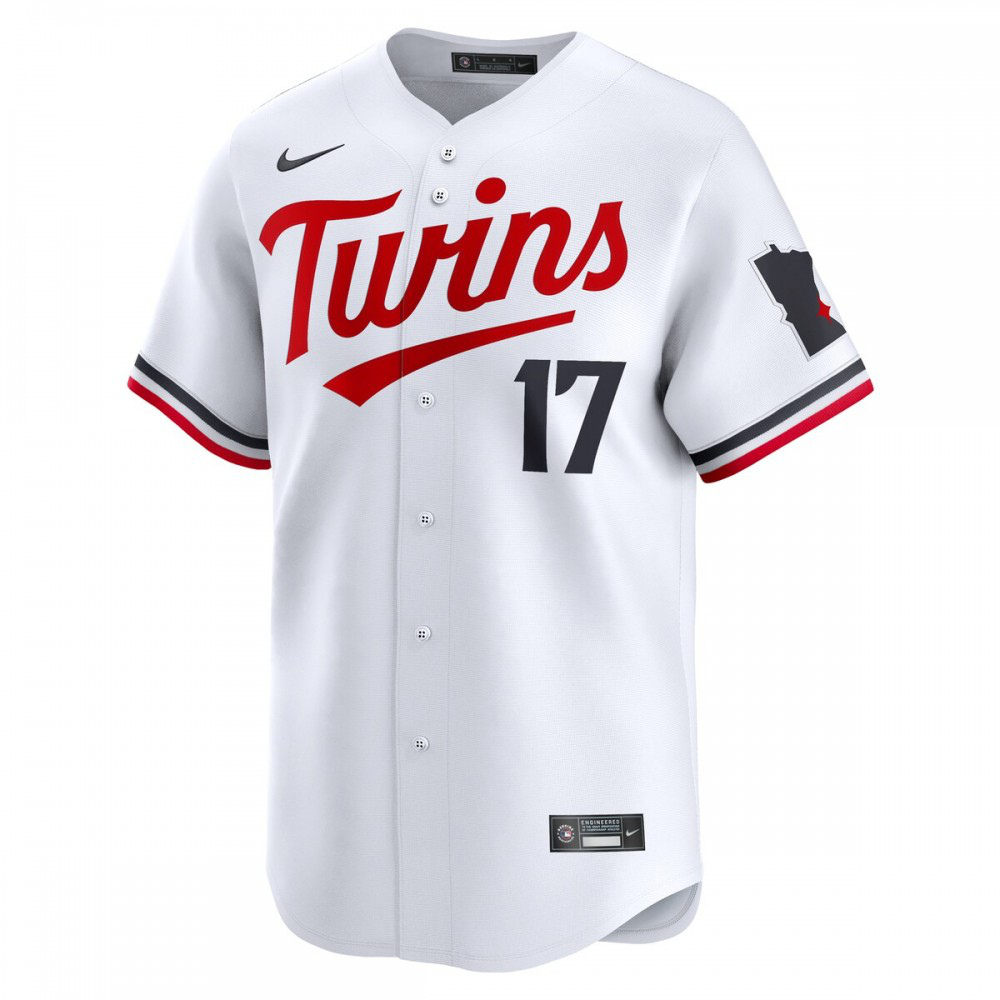 Bailey Ober Minnesota Twins Home Limited Player Jersey - White-Pro Kit Vault | Brand New 26/27 Sports Jerseys