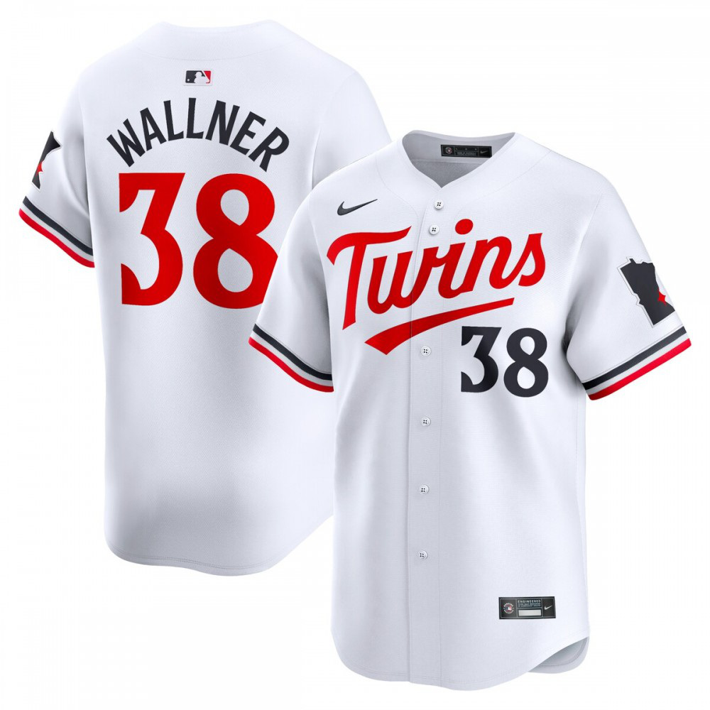 Matt Wallner Minnesota Twins Home Limited Player Jersey - White-Pro Kit Vault | Brand New 26/27 Sports Jerseys