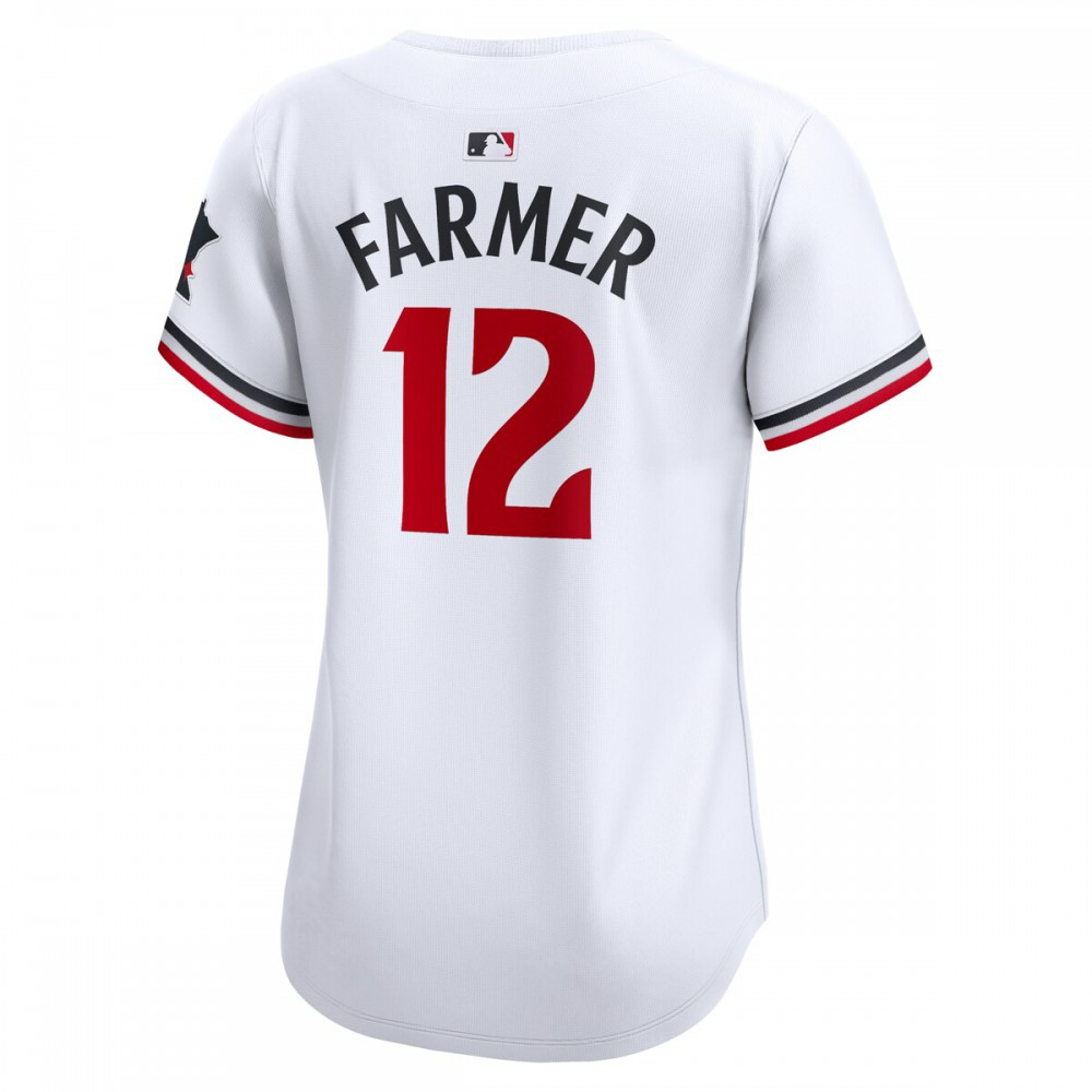 Kyle Farmer Minnesota Twins Women's Home Limited Player Jersey - White-Pro Kit Vault | Brand New 26/27 Sports Jerseys