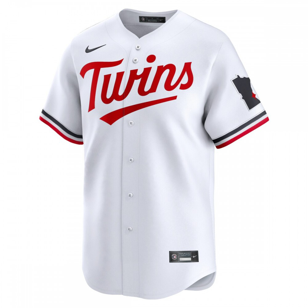 Minnesota Twins Youth Home Limited Jersey - White-Pro Kit Vault | Brand New 26/27 Sports Jerseys
