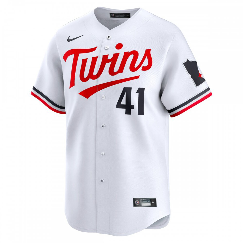 Joe Ryan Minnesota Twins Home Limited Player Jersey - White-Pro Kit Vault | Brand New 26/27 Sports Jerseys
