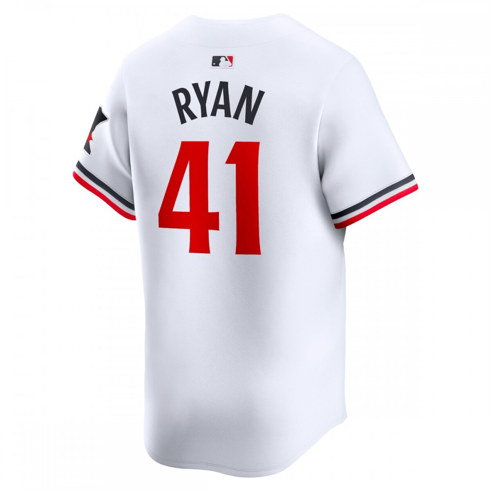 Joe Ryan Minnesota Twins Home Limited Player Jersey - White-Pro Kit Vault | Brand New 26/27 Sports Jerseys