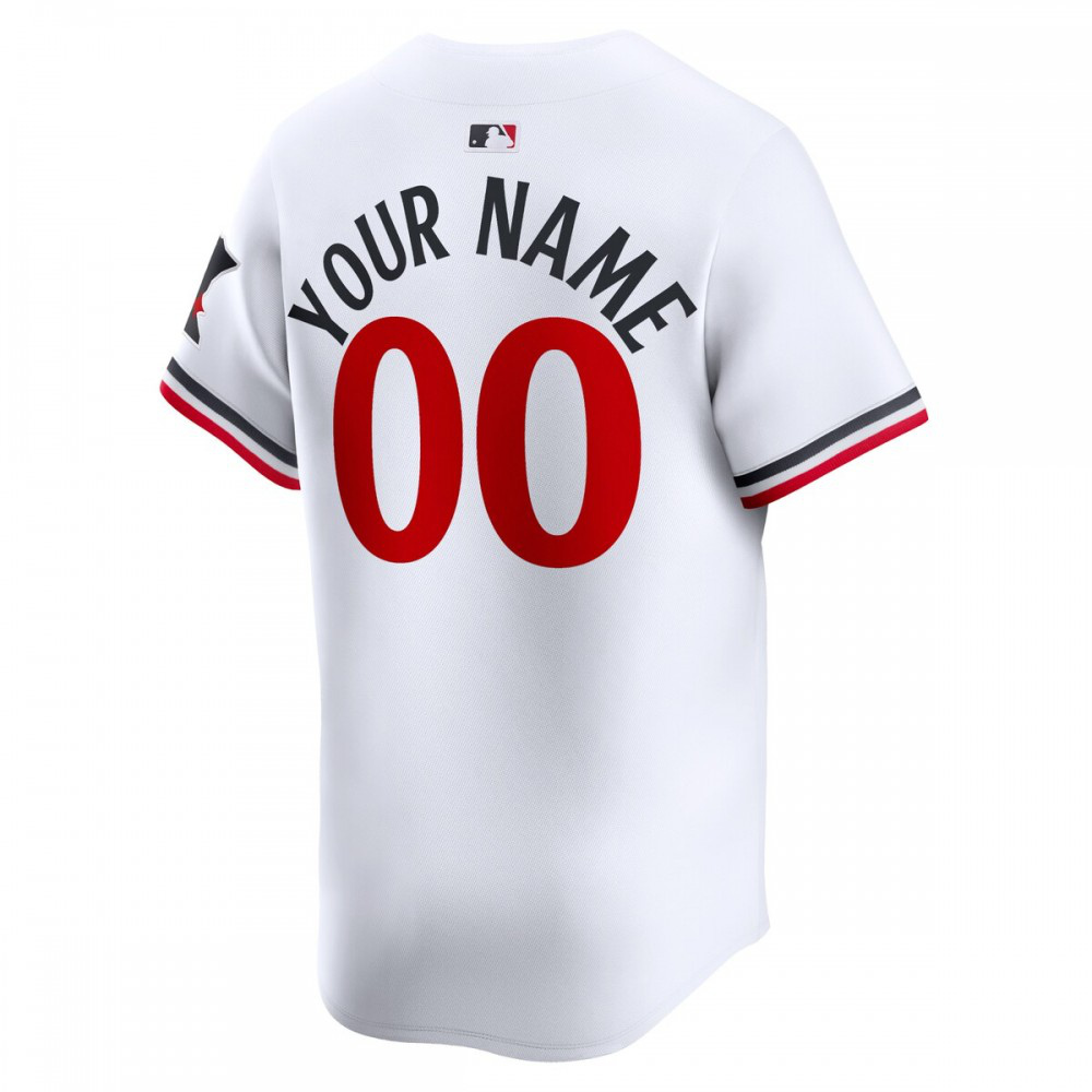 Minnesota Twins Home Limited Custom Jersey - White-Pro Kit Vault | Brand New 26/27 Sports Jerseys