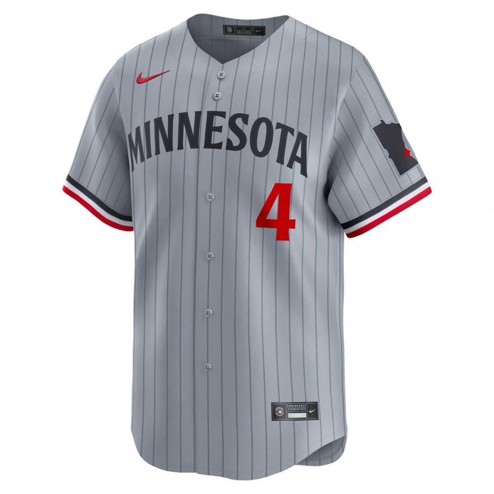 Carlos Correa Minnesota Twins Road Limited Player Jersey聽鈥?Gray-Pro Kit Vault | Brand New 26/27 Sports Jerseys