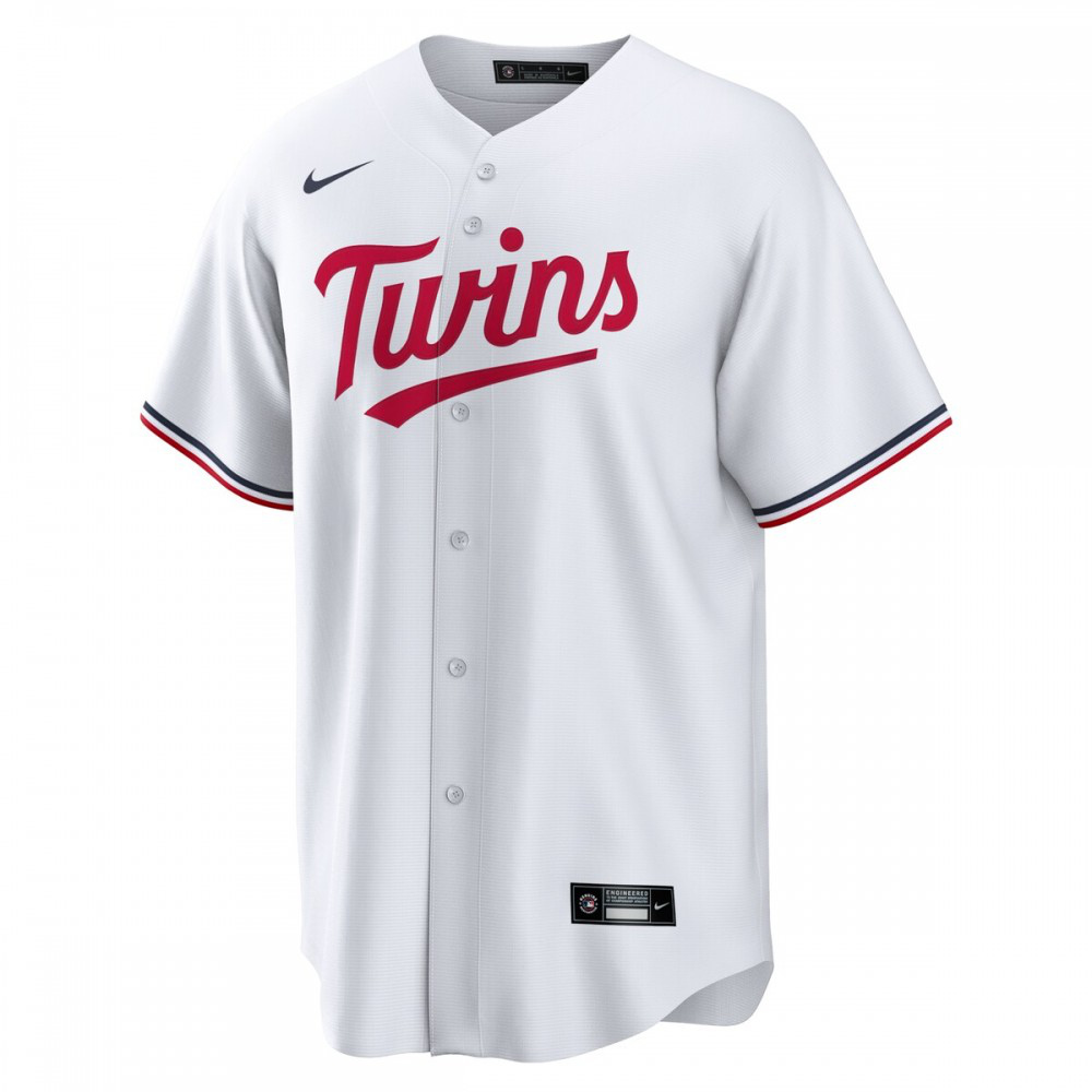 Kenta Maeda Minnesota Twins Home Replica Jersey - White-Pro Kit Vault | Brand New 26/27 Sports Jerseys