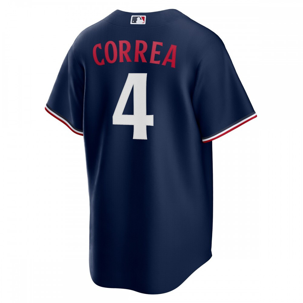 Carlos Correa Minnesota Twins Alternate Replica Player Jersey - Navy-Pro Kit Vault | Brand New 26/27 Sports Jerseys