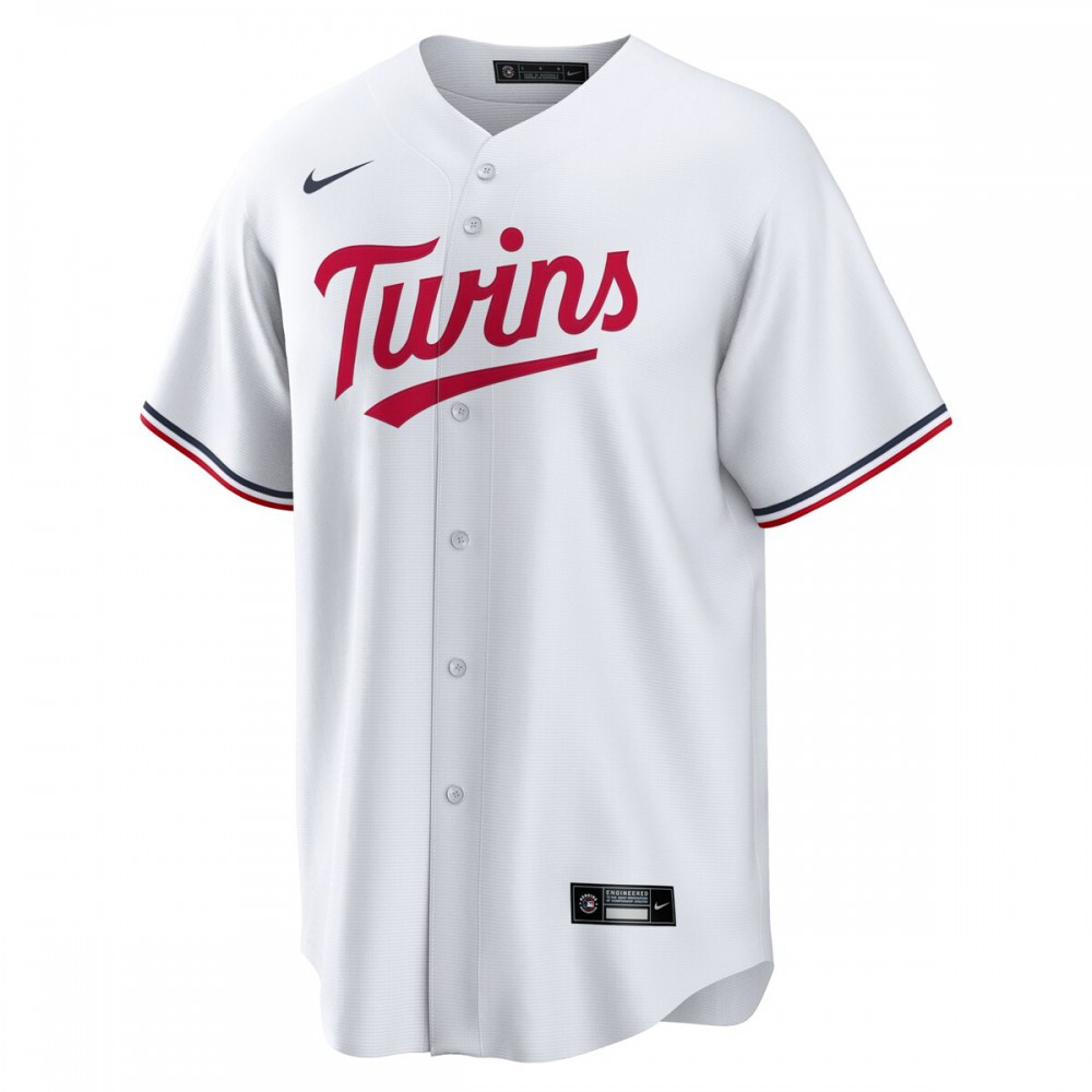 Max Kepler Minnesota Twins Home Replica Player Logo Jersey - White-Pro Kit Vault | Brand New 26/27 Sports Jerseys
