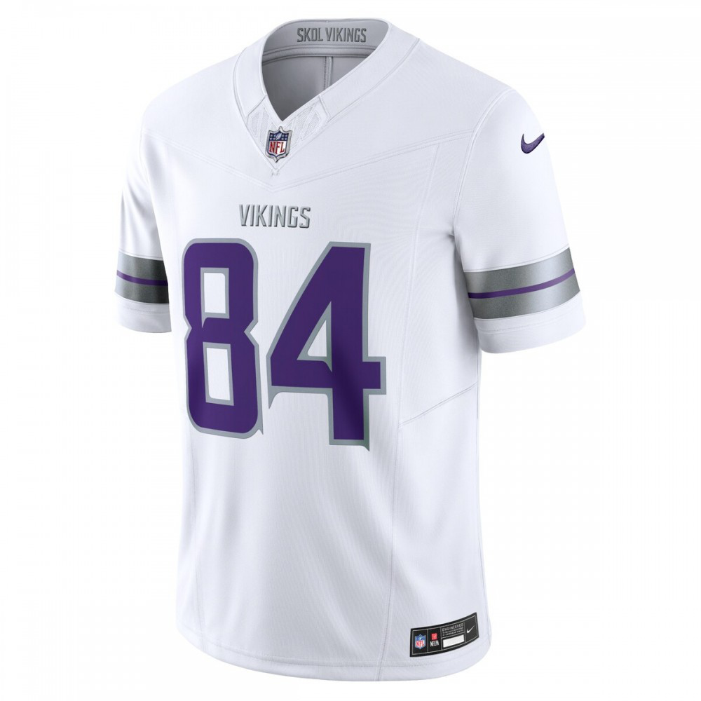 Randy Moss Minnesota Vikings Alternate Vapor F.U.S.E. Retired Player Limited Jersey - White-Pro Kit Vault | Brand New 26/27 Sports Jerseys