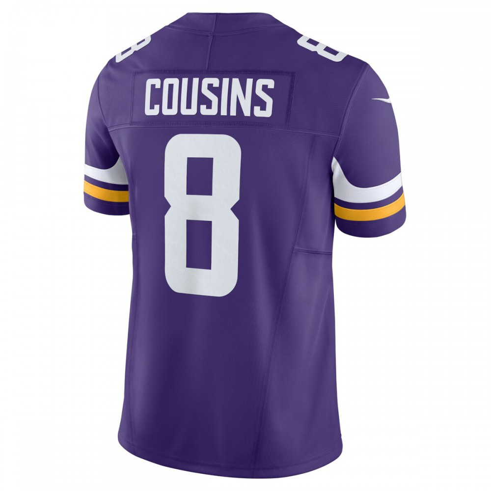 Kirk Cousins Minnesota Vikings Vapor F.U.S.E. Limited Jersey - Purple-Pro Kit Vault | Brand New 26/27 Sports Jerseys