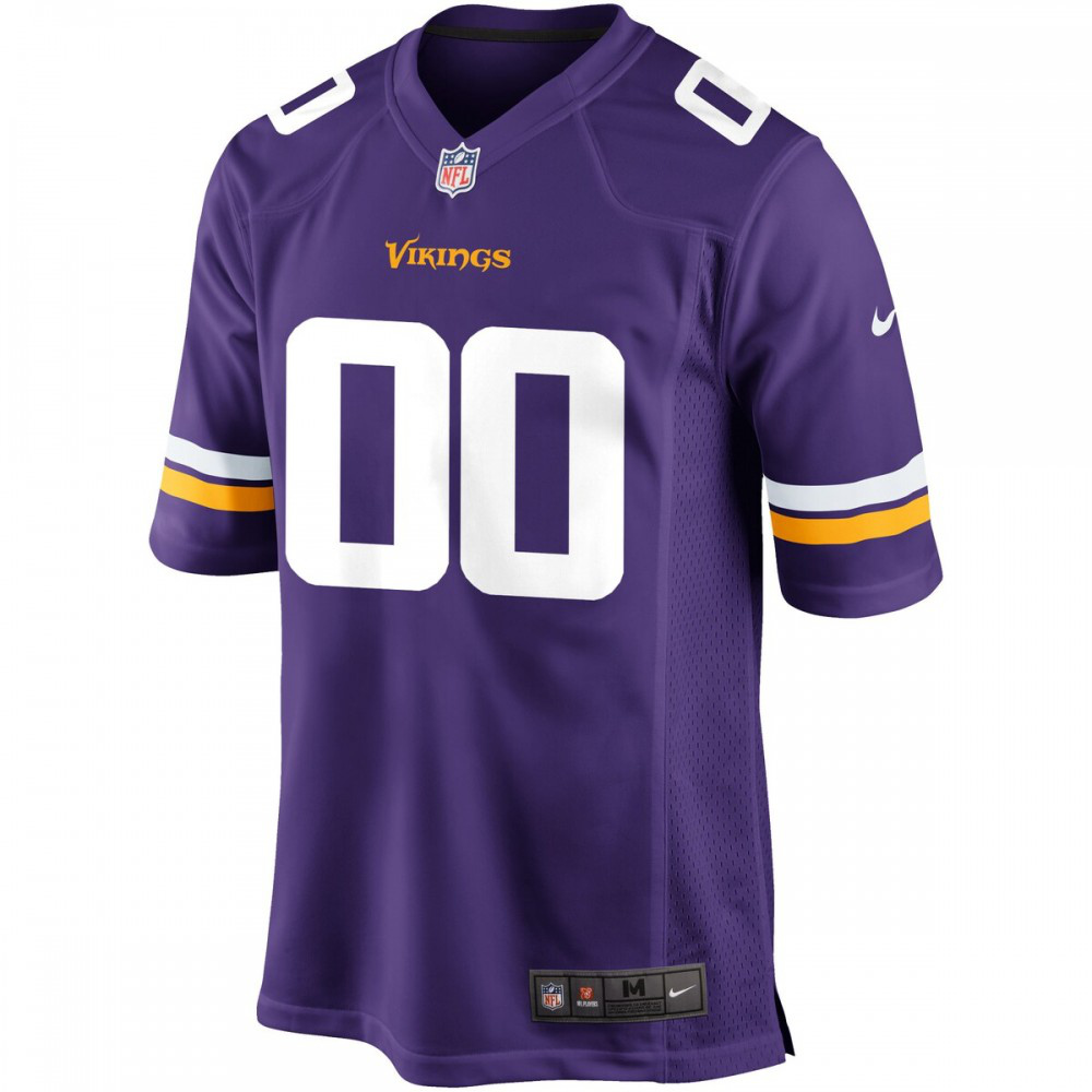 Minnesota Vikings Custom Game Jersey - Purple-Pro Kit Vault | Brand New 26/27 Sports Jerseys