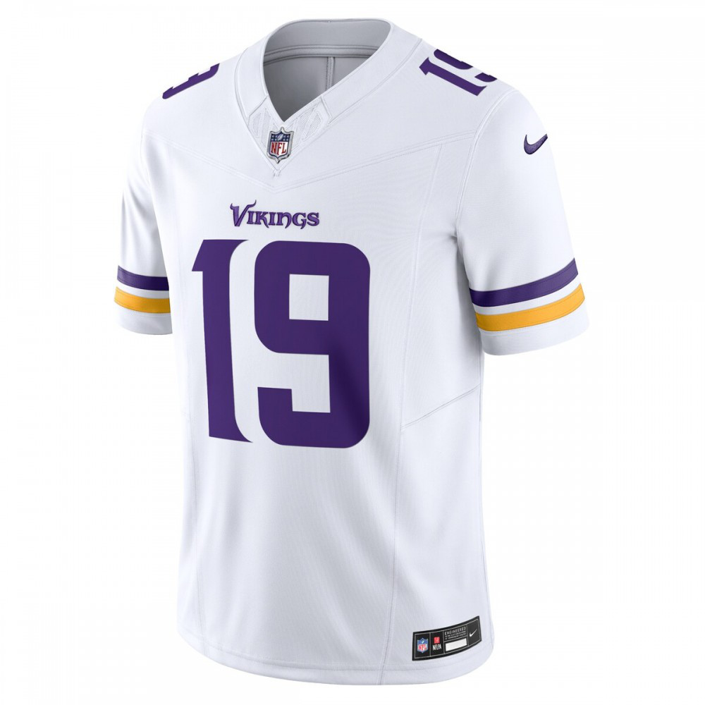Adam Thielen Minnesota Vikings Vapor F.U.S.E. Limited Jersey - White-Pro Kit Vault | Brand New 26/27 Sports Jerseys
