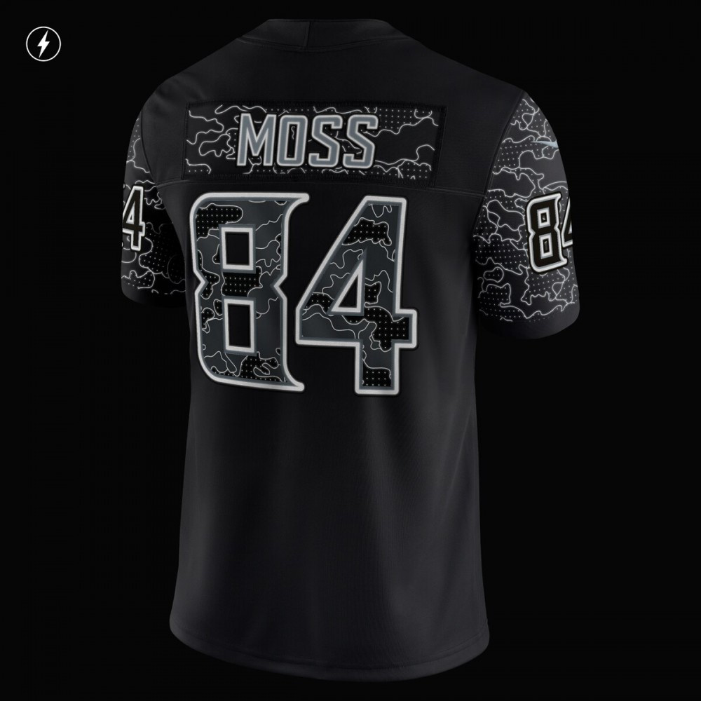 Randy Moss Minnesota Vikings Retired Player RFLCTV Limited Jersey - Black-Pro Kit Vault | Brand New 26/27 Sports Jerseys