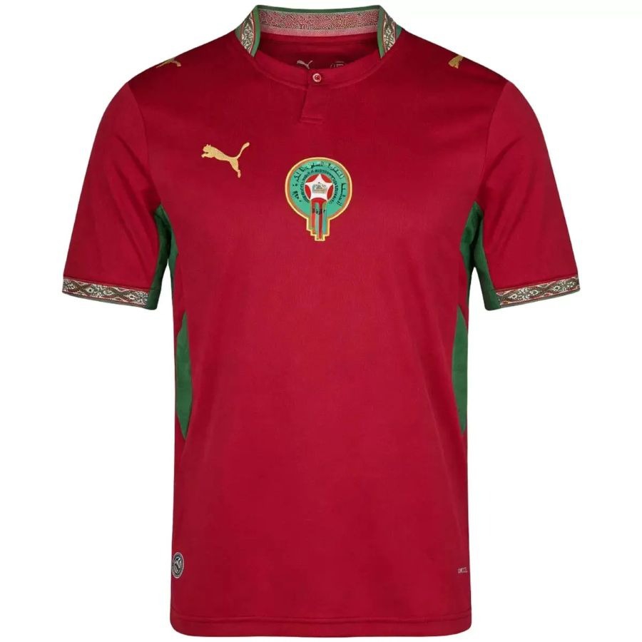 Morocco World Cup Men's Home Kit 2026 for Kids-Pro Kit Vault | Brand New 26/27 Sports Jerseys