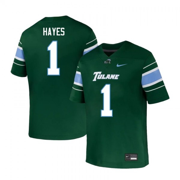 Tulane Green Wave #1 Omari Hayes Men Stitch Jersey - Green-Pro Kit Vault | Brand New 26/27 Sports Jerseys