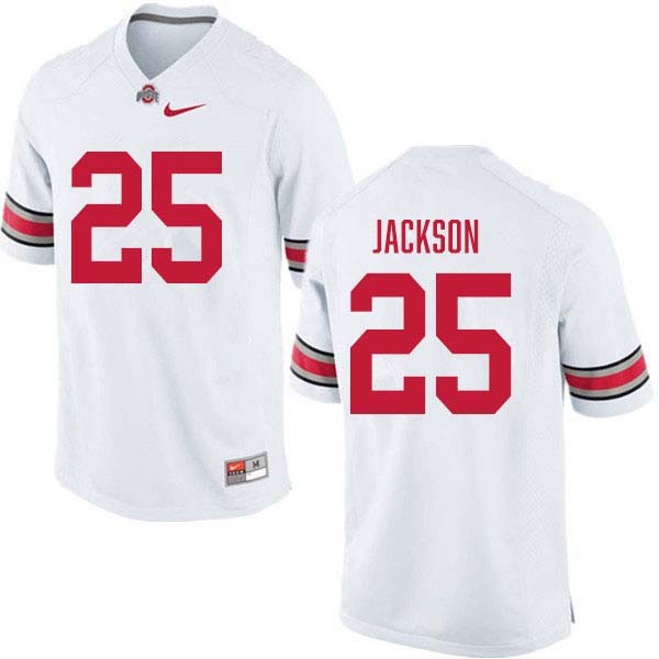 Men Ohio State Buckeyes #25 Bo Jackson White Nike Stitch Jerseys-Pro Kit Vault | Brand New 26/27 Sports Jerseys