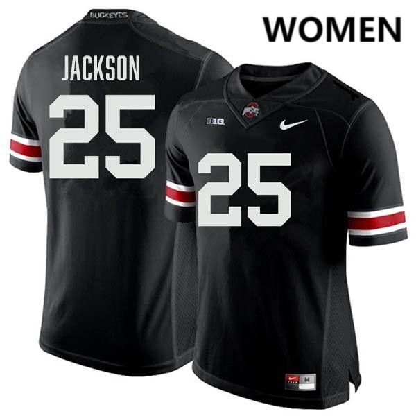 Women's Ohio State Buckeyes #25 Bo Jackson Black Nike Stitch Jersey-Pro Kit Vault | Brand New 26/27 Sports Jerseys