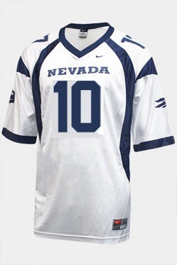Men Nevada Wolf Pack #10 Colin Kaepernick White Nike Stitch Jersey-Pro Kit Vault | Brand New 26/27 Sports Jerseys