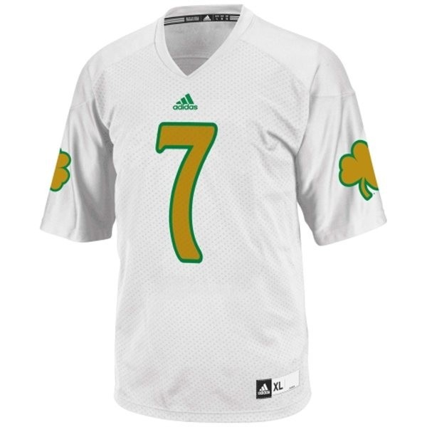 Youth(Kids) Notre Dame Fighting Irish #7 Stephon Tuitt White Adidas Jersey-Pro Kit Vault | Brand New 26/27 Sports Jerseys