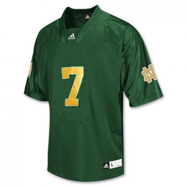 Notre Dame Fighting Irish Stephon Tuitt #7 Green Youth(Kids) Jersey Adidas-Pro Kit Vault | Brand New 26/27 Sports Jerseys