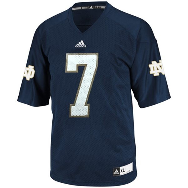 Notre Dame Fighting Irish Stephon Tuitt #7 Blue Youth(Kids) Jersey Adidas-Pro Kit Vault | Brand New 26/27 Sports Jerseys