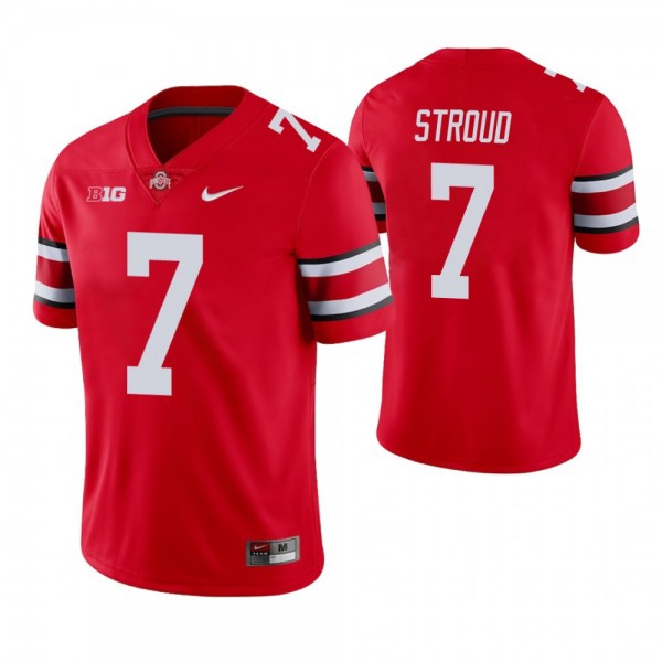 Nike Ohio State Buckeyes #7 C.J. Stroud Men Stitch Jersey - Scarlet-Pro Kit Vault | Brand New 26/27 Sports Jerseys