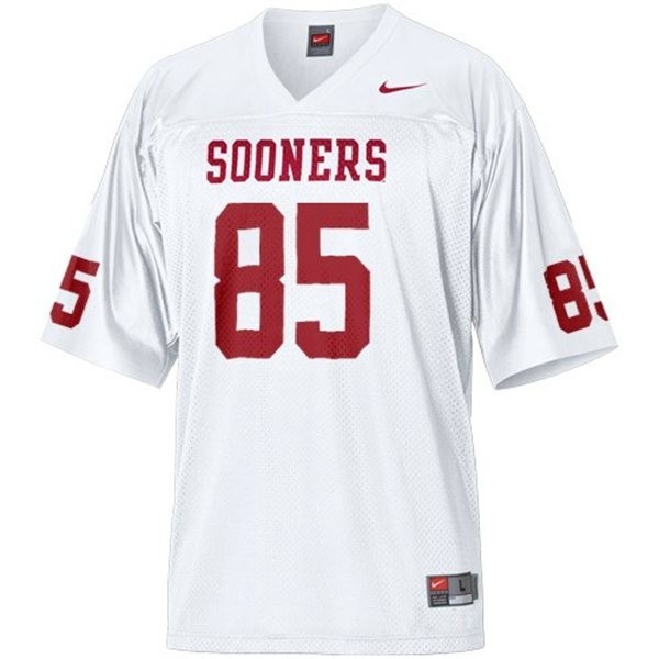 Men Oklahoma Sooners #85 Ryan Broyles White Nike Stitch Jersey-Pro Kit Vault | Brand New 26/27 Sports Jerseys