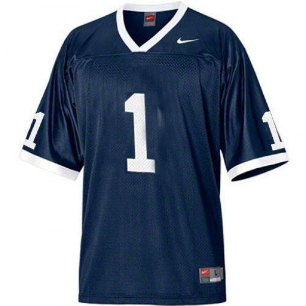 Penn State Nittany Lions Fan #1 Blue Men Stitch Jersey Nike-Pro Kit Vault | Brand New 26/27 Sports Jerseys