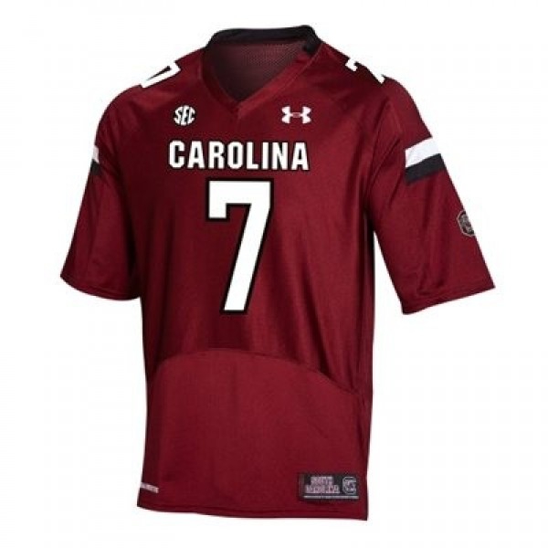 Under Armour South Carolina Gamecocks #7 Jadeveon Clowney Men Stitch Jersey - Red-Pro Kit Vault | Brand New 26/27 Sports Jerseys