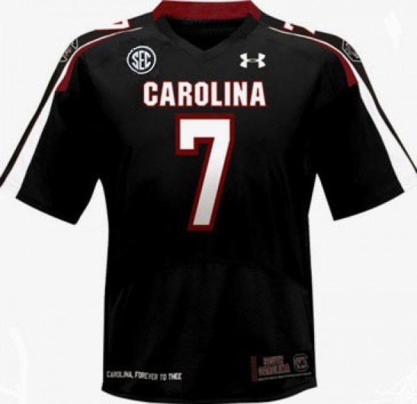 South Carolina Gamecocks Jadeveon Clowney #7 Black Men Stitch Jersey Under Armour-Pro Kit Vault | Brand New 26/27 Sports Jerseys