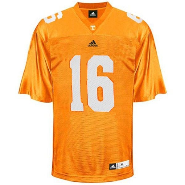 Tennessee Volunteers Peyton Manning #16 Orange Youth(Kids) Jersey Adidas-Pro Kit Vault | Brand New 26/27 Sports Jerseys