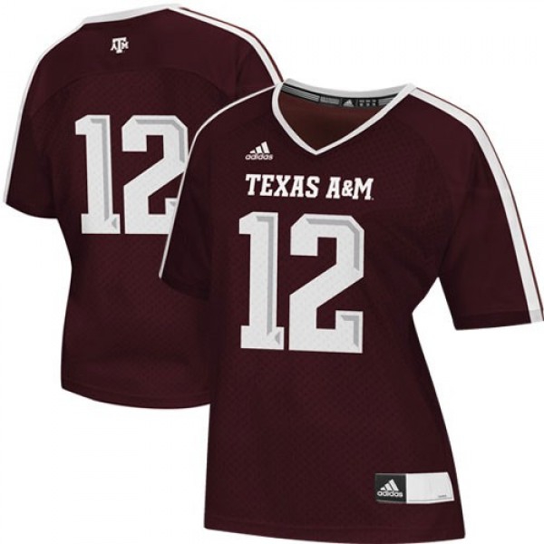 Texas A&M Aggies 12th Man Maroon Womens Jersey Adidas-Pro Kit Vault | Brand New 26/27 Sports Jerseys