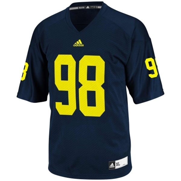 Michigan Wolverines Devin Gardner #98 Blue Youth(Kids) Jersey Adidas-Pro Kit Vault | Brand New 26/27 Sports Jerseys