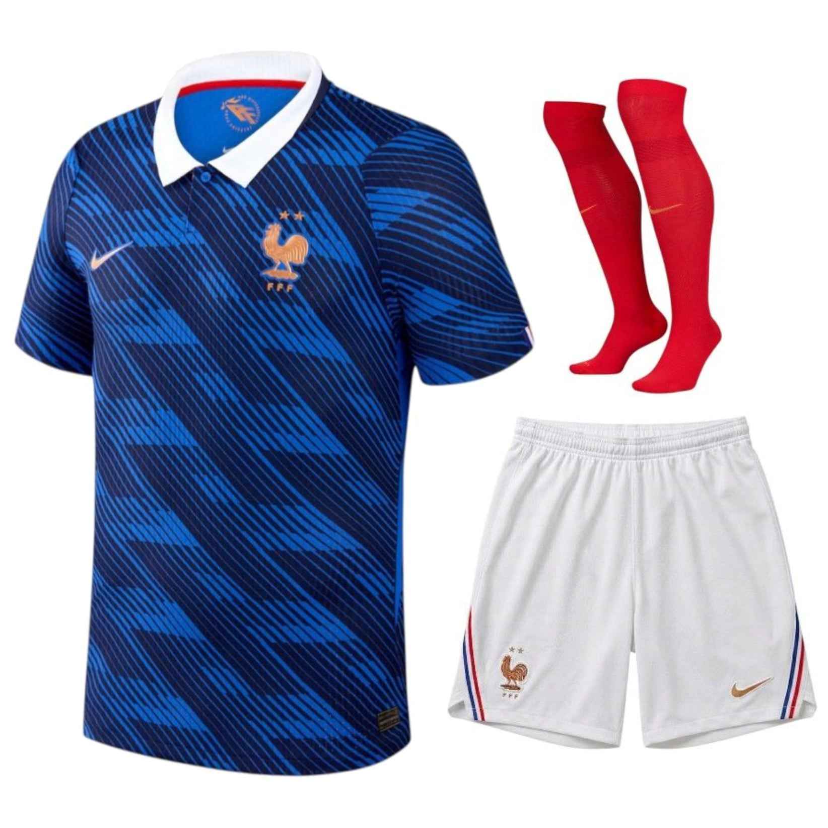 New France Home Kit Kids World Cup 2026-Pro Kit Vault | Brand New 26/27 Sports Jerseys