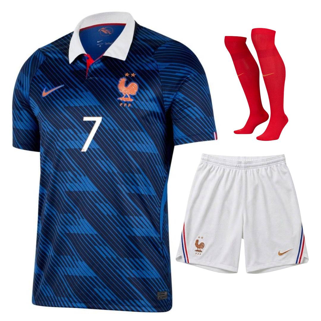 New Kids France Dembele Home Kit World Cup 2026-Pro Kit Vault | Brand New 26/27 Sports Jerseys