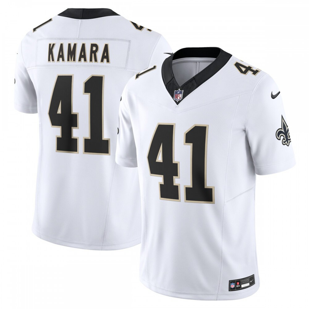 Alvin Kamara New Orleans Saints Vapor F.U.S.E. Limited Jersey - White-Pro Kit Vault | Brand New 26/27 Sports Jerseys