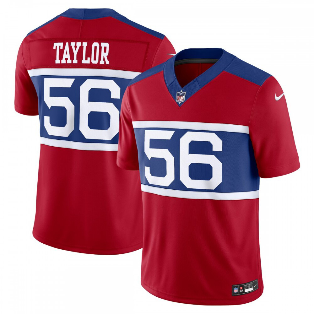Lawrence Taylor New York Giants Alternate Vapor F.U.S.E. Retired Player Limited Jersey - Century Red-Pro Kit Vault | Brand New 26/27 Sports Jerseys